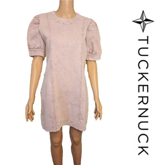 Tuckernuck | Dresses | Tuckernuck Hyacinth House Lilac Denim Juniper Mini  Dress Nwt Large | Poshmark